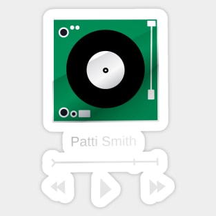 patti smith Sticker